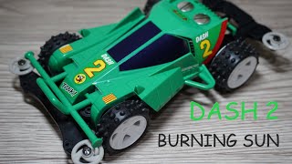 TAMIYA DASH 02 BURNING SUN ミニ四駆 タミヤ 1/32 レーサーミニ四駆シリーズ ダッシュ02号・新太陽（ネオ