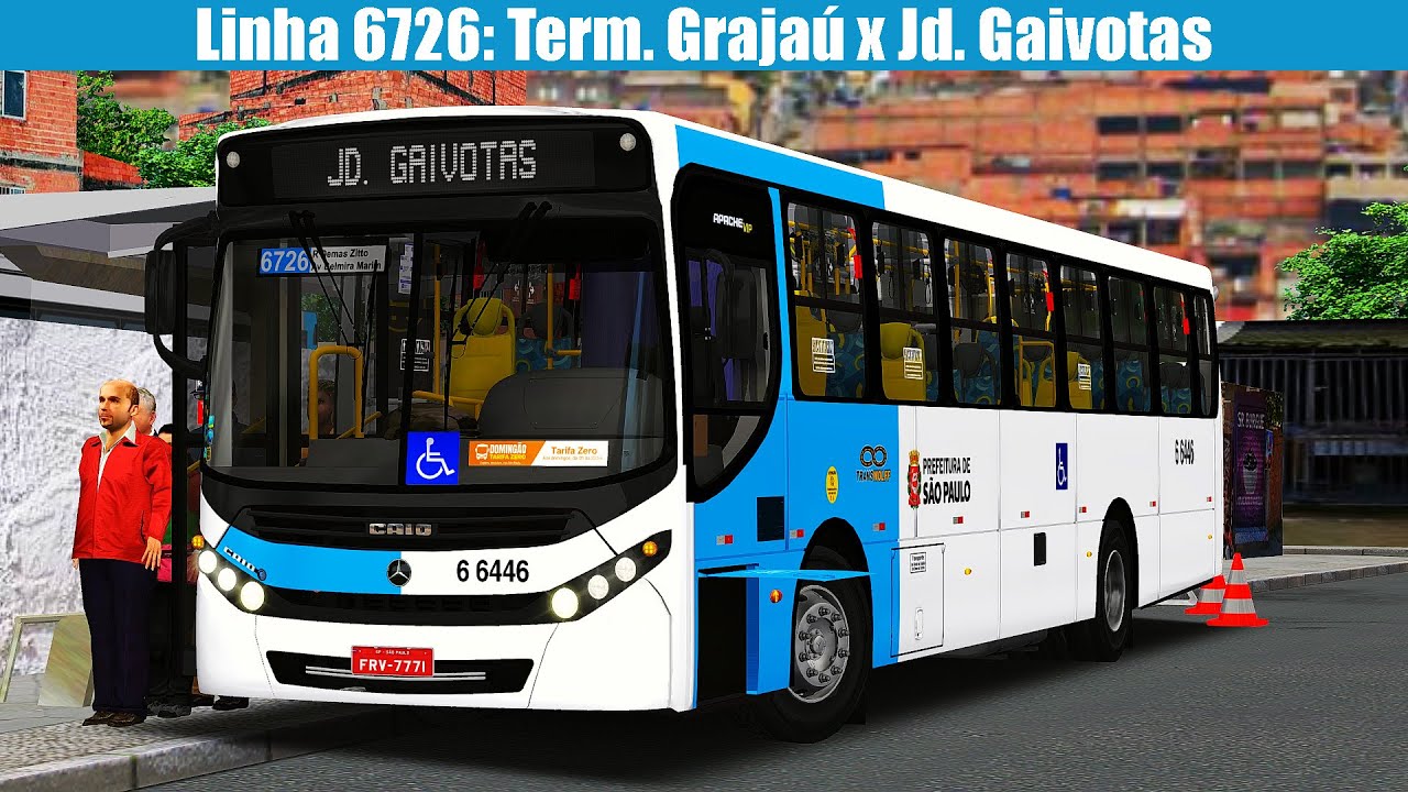 OMSI 2 | Caio Apache VIP III - MB: OF-1721 | Linha 6726