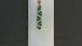 DIY pearl bracelet making tutorial ✨❤️ #diy #diycrafts #artandcraft #art #artist #shortsfeed #shorts