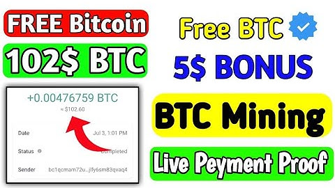 Get 102$ BTC FREE | Bitcoin Income APP 2023 | Bitcoin Earning Website | BTC Earning | Satoshi APP