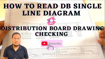 How to read DB drawing | DB single line diagram | DB SLD