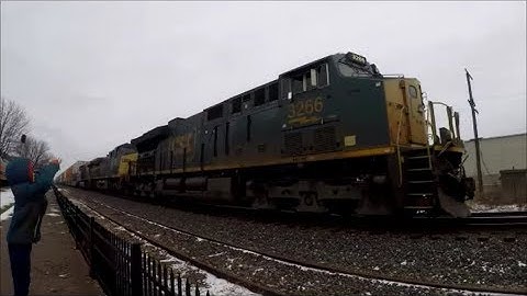 Fast CSX Intermodal Train Knocks down Signal at MP 73.0