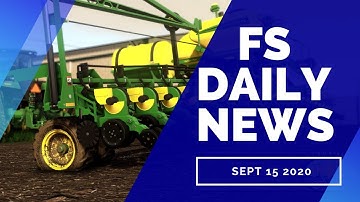 FS DAILY NEWS!!! John Deere DB60 Console, Lawsfold Map, Plus Mods In Testing | Farming Simulator 19