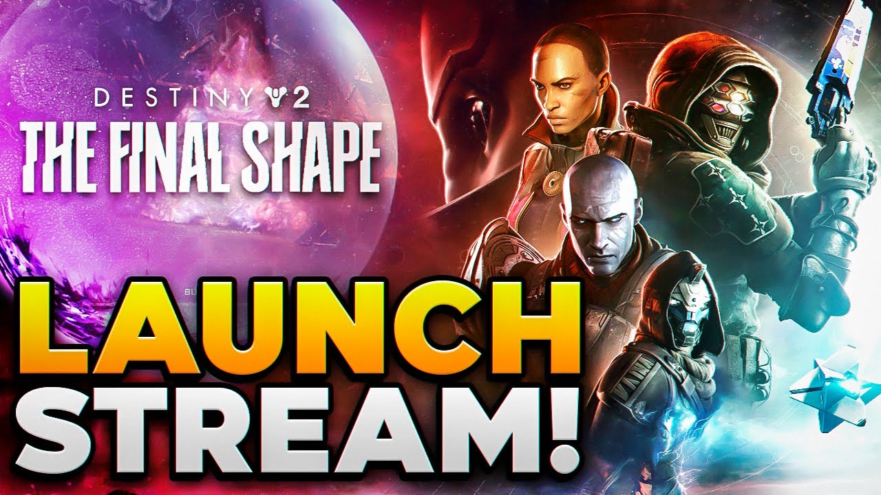 Destiny 2 - THE FINAL SHAPE LAUNCH COUNTDOWN STREAM!! NEW CAMPAIGN, NEW ...