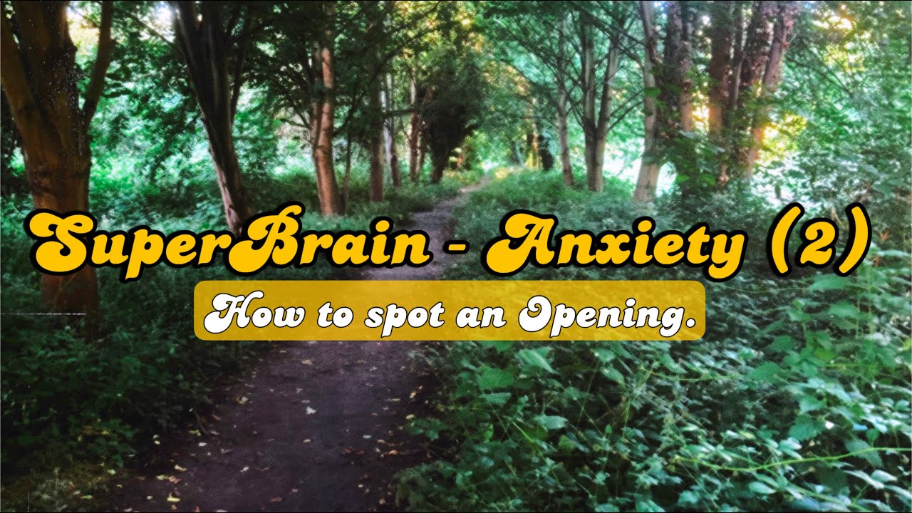 SuperBrain - Anxiety (part two) - How to spot an opening