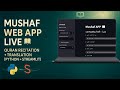 Build & Deploy Mushaf Project using Python & Streamlit | Complete Step-by-Step Tutorial