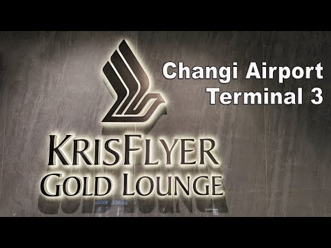Singapore Airlines KrisFlyer Gold Lounge - Changi Airport Terminal