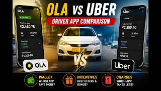 🚖Ola vs Uber Driver App Comparison | Which is Best for Drivers? 🤔in kannada