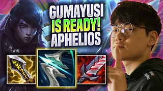 GUMAYUSI IS READY TO PLAY APHELIOS! - T1 Gumayusi Plays Aphelios ADC vs Lucian! | Preseason 2023