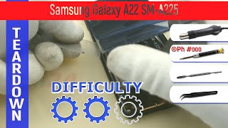 Samsung Galaxy A22 Sm-A225 📱 Teardown Take Apart Tutorial