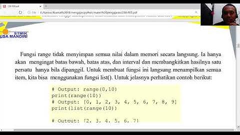 Pertemuan 5   Perulangan