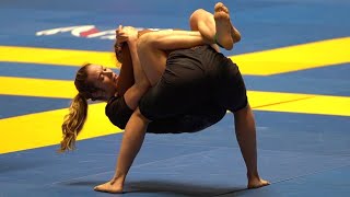 Women's Nogi Jiu-Jitsu California Worlds 2019 B0054 Brown Belts Chloe Mcnally Win 2 Angles