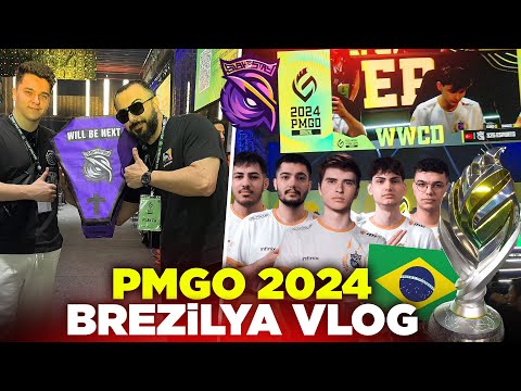 BREZİLYA'DA EKİPLE 3 GÜN GEÇİRMEK!! | S2G E-SPOR PMGO 2024 VLOG