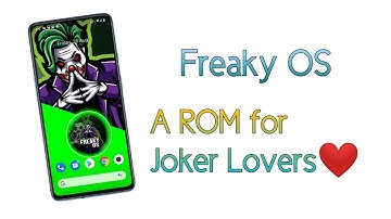 🔥Freaky OS | A Custom ROM for Joker Lovers ❤️ | Redmi Note 8, Note 7 Pro , Poco F1 & Alot More...🔥