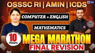 OSSSC RI Mega Marathon Class Part 2 | RI, Amin, ICDS exam 2026 | Pyramid Classes RI AMIN Live class