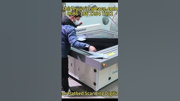 generate #cad file, auto #digitizer, #scanner, #scan pcs of #fabric / #paper to get #dxf file