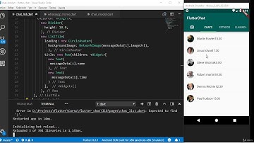 Master Flutter Dart De cero a experto - Flutter WhatsApp CLONE - 6 ListView Mensajes