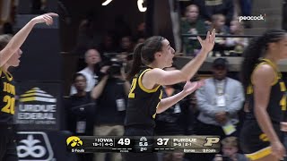 😱 Caitlin Clark FURIOUS At Ref After INCREDIBLE Logo 3 NOT COUNTED As She's Fouled. #3 Iowa Hawkeyes