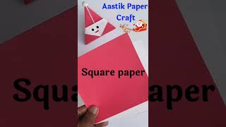 DIY paper santa Claus🎅 for Christmas decoration🎀 #shorts #shortscraft