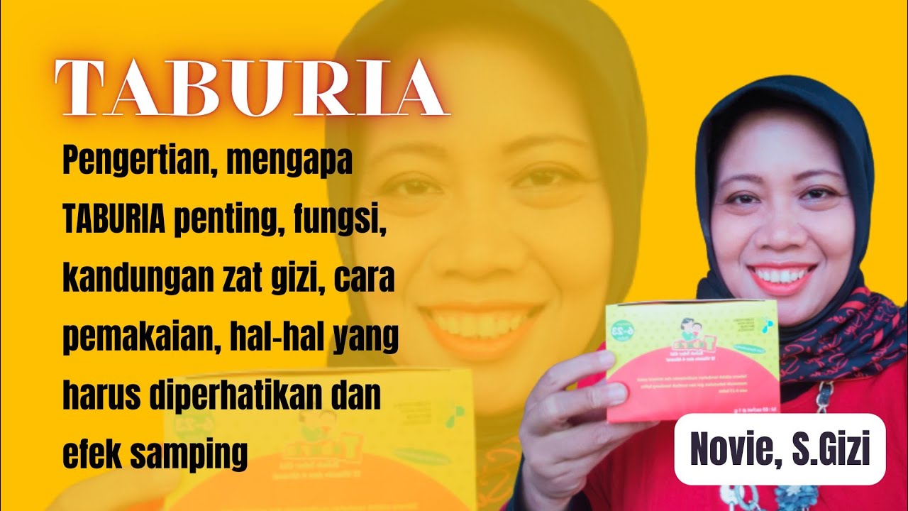 Taburia TABURIA/PENGGUNAAN TABURIA MULTI VITAMIN MULTIMINERAL GRATIS / CEGAH ...