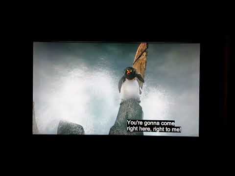 Surf's Up (2007) Big Z Save Cody's Life from Big Wave at Boneyards (15th Late Anniversary Special)