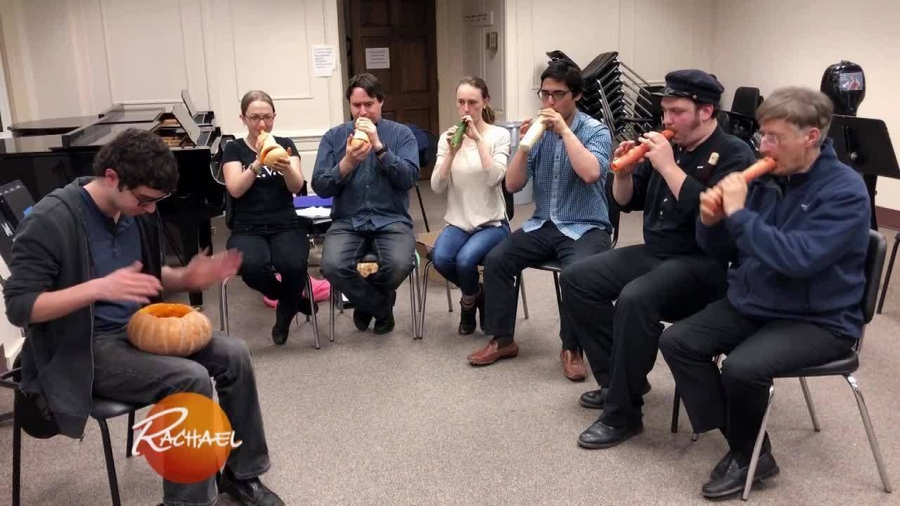 Vegetable Orchestra Play 'The Star-Spangled Banner'