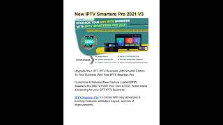 REBRAND NEW IPTV SMARTERS PRO V3 FOR YOUR OTT IPTV BUSINESS screenshot 2