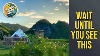 Khao Poon Camping - Air-Conditioned Tent - Wait Until You See This | Kanchanaburi, Thailand🛏️ | Thailand Hotel Haven