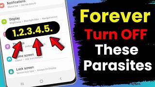 Forever! Turn Off These Parasite On Every Phone! Developers Don't Want You To Know This Wealth