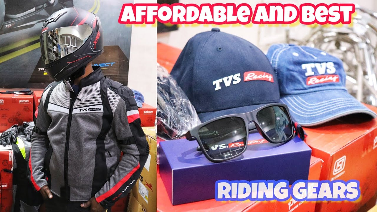 TVS PERFORMANCE RIDING GEAR Affordable and best in price segment
