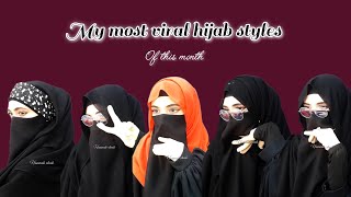 Most Viral Hijab With Niqab Styles 2026 😍 | Easy &amp; Elegant Hijab Tutorial