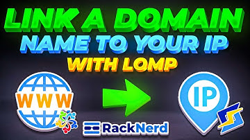 🌐➡💻 How to Link a Domain Name to your IP with LOMP Stack ✅