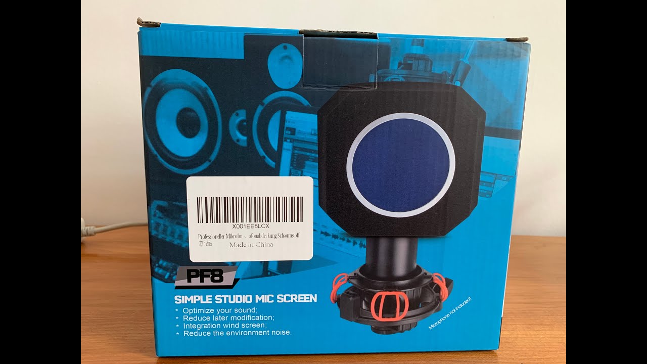 Audio reverb reduction - Microphone foam shield  - is it worth it? - Test Mikrofon Schallschutz