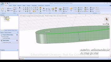 Desita Yazilim SpaceClaim 5.Project To Sketch.avi