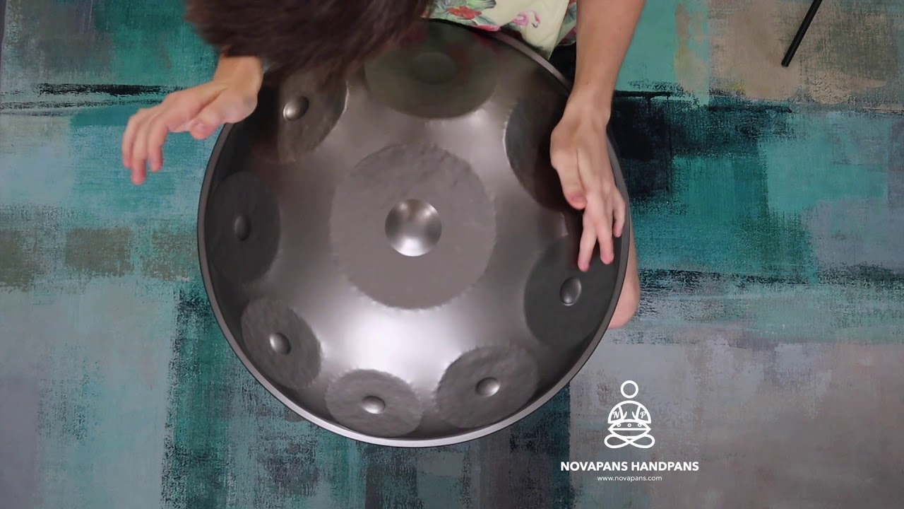 9 Note F Hijaz in Gray | Generation 1 | Novapans Handpans