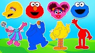 Create Sesame Street Characters With Play Doh Best Learn Colors Preschool Toddler Learning Video