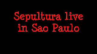 Sepultura Black Steel In The Hour Of Chaos Live In Sao Paulo