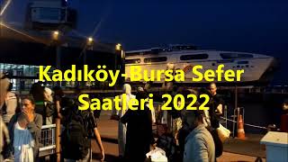 İdo Sefer Saatleri Yenikapı Kadıköy Kabataş Bursa & 178 TL | 2022 Fiyatları Resimi