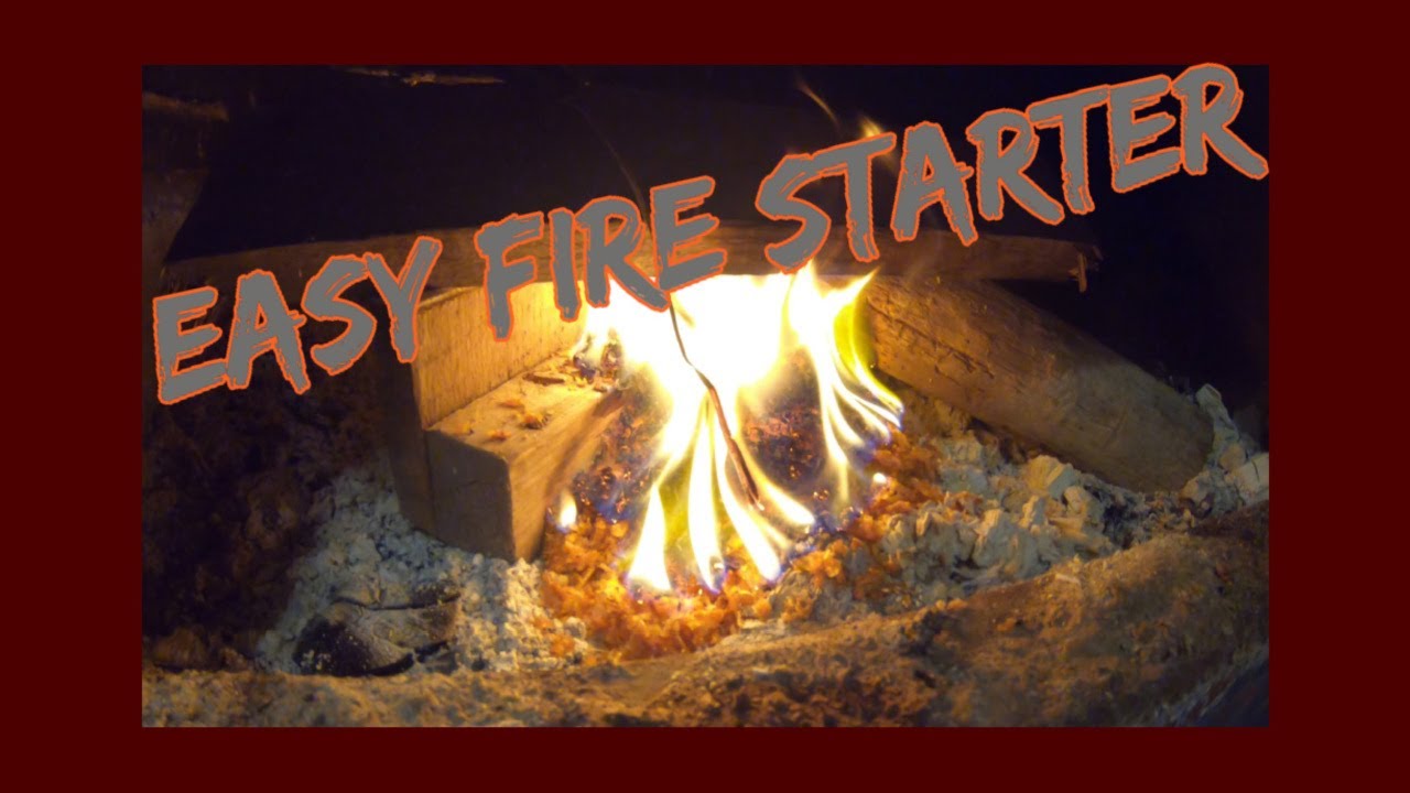 EASY FIRE STARTER YouTube