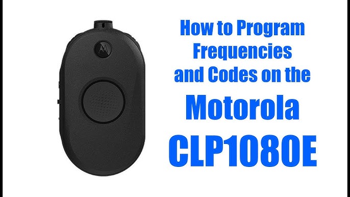 Motorola CLP1080e Radio
