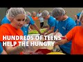 Hundreds of Southern California Teens Gather to Help the Hungry