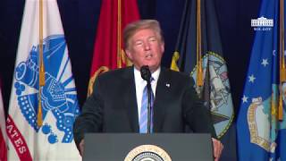 President Trump Delivers Remarks at the Salute to Service Dinner