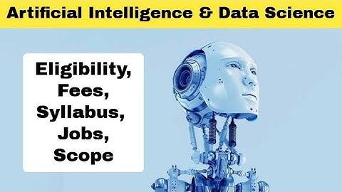 BTech Artificial Intelligence & Data Science Course details in Tamil