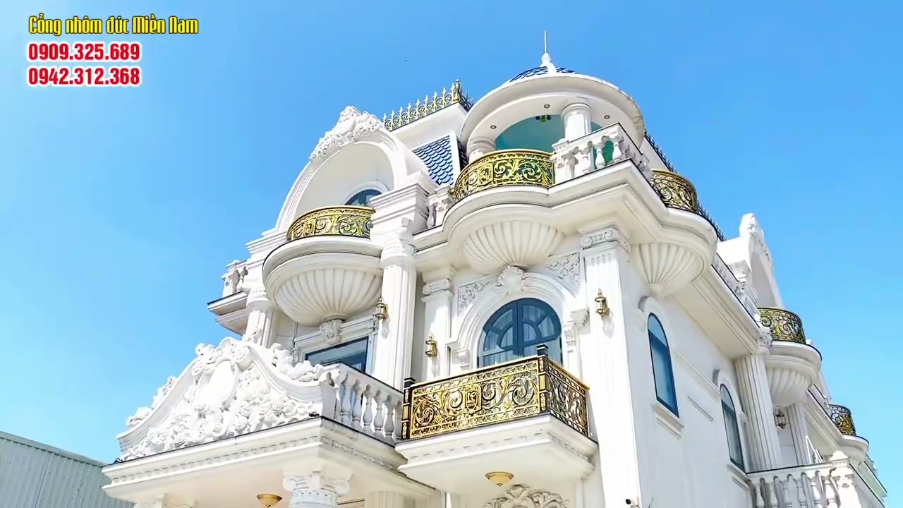 Quá trình xưởng cổng nhôm đúc biệt thự miền nam tạo ra siêu phẩm #congnhomducmiennam 