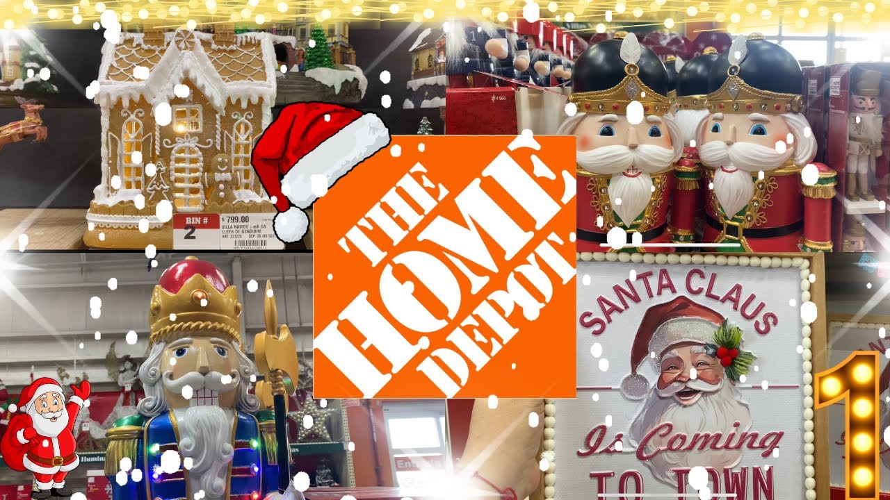 🎄✨ POR FIN LLEGÓ LA NAVIDAD A HOME DEPOT 🎁❄️ DECORACIÓN 2025