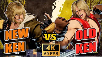 FATAL FURY COTW SF6 Ken VS Classic Ken - 4K 60FPS