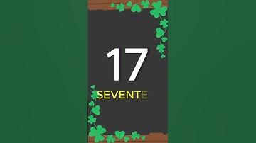 Learn the number 17 in numeral and word #learning #education #kids #numberinword #preschool #number