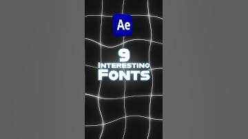 ✍️ 9 Interesting Fonts for Video Editing – Quick Preview!