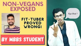 Milk is Worse Than Beef | Answering Non-Vegans Questions | FitTuber Proved Wrong!!