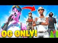 I Hosted a OG SKIN ONLY Tournament for $100 in Fortnite... (super sweaty)